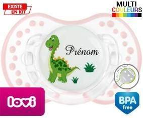 Dinosaure + prénom: Sucette LOVI Dynamic-su7.fr