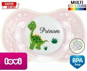 Dinosaure + prénom: Sucette LOVI Dynamic-su7.fr