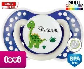 Dinosaure + prénom: Sucette LOVI Dynamic-su7.fr