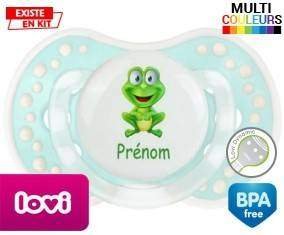 Grenouille + prénom: Sucette LOVI Dynamic-su7.fr
