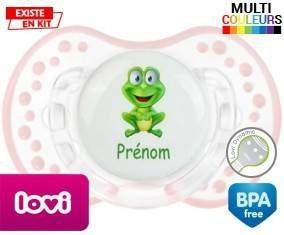 Grenouille + prénom: Sucette LOVI Dynamic-su7.fr