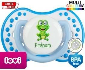 Grenouille + prénom: Sucette LOVI Dynamic-su7.fr