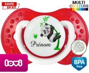 Panda style1 + prénom: Sucette LOVI Dynamic-su7.fr