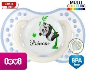 Panda style1 + prénom: Sucette LOVI Dynamic-su7.fr