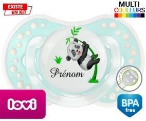 Panda style1 + prénom: Sucette LOVI Dynamic-su7.fr