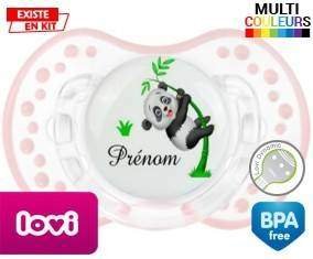 Panda style1 + prénom: Sucette LOVI Dynamic-su7.fr