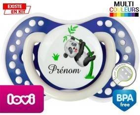 Panda style1 + prénom: Sucette LOVI Dynamic-su7.fr