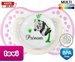 Panda style1 + prénom: Sucette LOVI Dynamic-su7.fr
