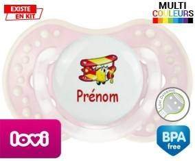 Avion rouge + prénom: Sucette LOVI Dynamic-su7.fr