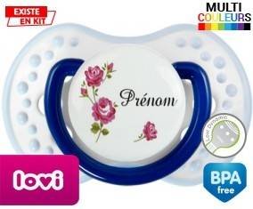 Tige fleur + prénom: Sucette LOVI Dynamic-su7.fr