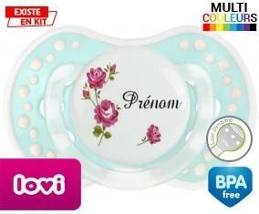 Tige fleur + prénom: Sucette LOVI Dynamic-su7.fr