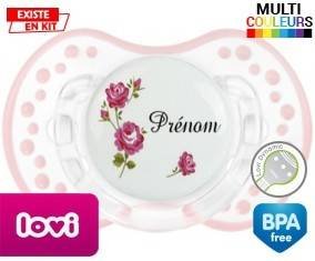 Tige fleur + prénom: Sucette LOVI Dynamic-su7.fr