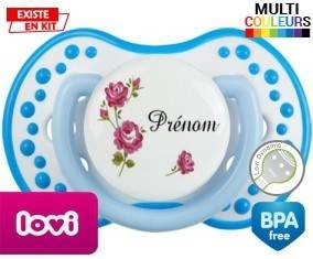 Tige fleur + prénom: Sucette LOVI Dynamic-su7.fr