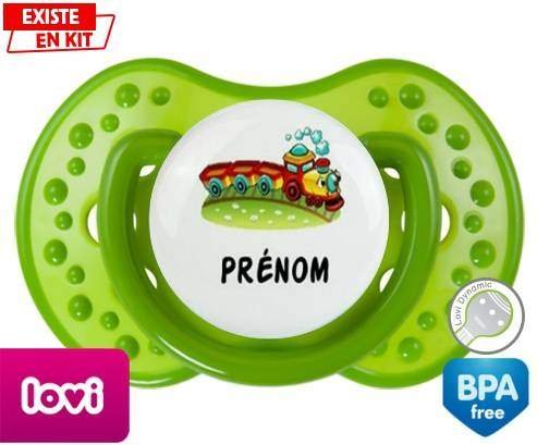 Train + prénom: Sucette LOVI Dynamic-su7.fr