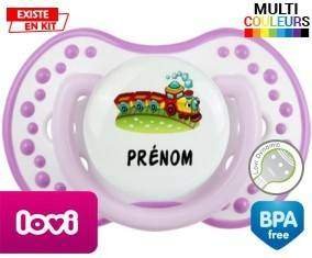 Train + prénom: Sucette LOVI Dynamic-su7.fr