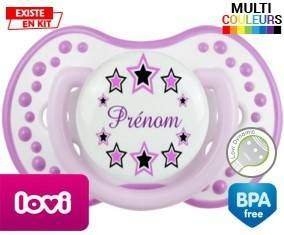 Étoile modèle (fille) + prénom: Sucette LOVI Dynamic-su7.fr