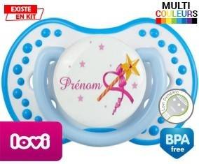 Fée baguette + prénom: Sucette LOVI Dynamic-su7.fr