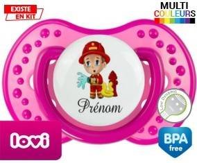 Pompier + prénom: Sucette LOVI Dynamic-su7.fr