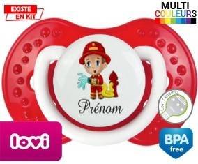 Pompier + prénom: Sucette LOVI Dynamic-su7.fr