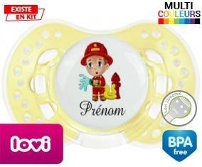 Pompier + prénom: Sucette LOVI Dynamic-su7.fr