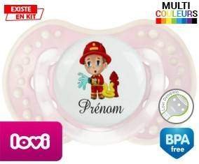 Pompier + prénom: Sucette LOVI Dynamic-su7.fr