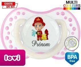 Pompier + prénom: Sucette LOVI Dynamic-su7.fr