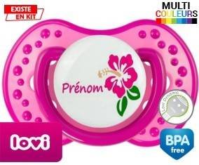 Fleur guadeloupe + prénom: Sucette LOVI Dynamic-su7.fr