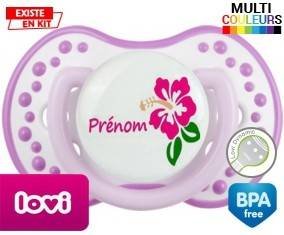 Fleur guadeloupe + prénom: Sucette LOVI Dynamic-su7.fr