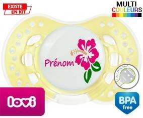 Fleur guadeloupe + prénom: Sucette LOVI Dynamic-su7.fr