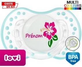 Fleur guadeloupe + prénom: Sucette LOVI Dynamic-su7.fr