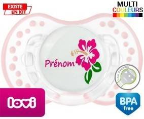 Fleur guadeloupe + prénom: Sucette LOVI Dynamic-su7.fr