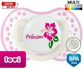Fleur guadeloupe + prénom: Sucette LOVI Dynamic-su7.fr