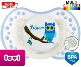 Hibou style1 + prénom: Sucette LOVI Dynamic-su7.fr