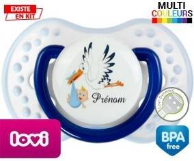 Cigogne (garçon) + prénom: Sucette LOVI Dynamic-su7.fr