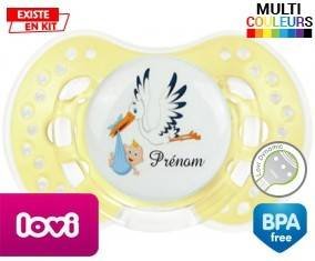 Cigogne (garçon) + prénom: Sucette LOVI Dynamic-su7.fr