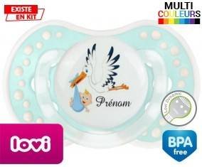 Cigogne (garçon) + prénom: Sucette LOVI Dynamic-su7.fr