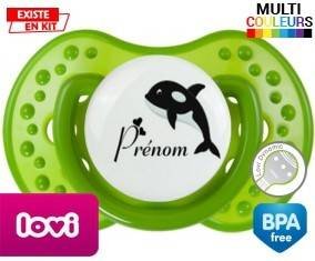 Orque + prénom : Sucette LOVI Dynamic personnalisée
