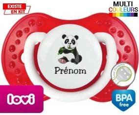 Panda style2 + prénom: Sucette LOVI Dynamic-su7.fr