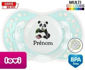 Panda style2 + prénom: Sucette LOVI Dynamic-su7.fr
