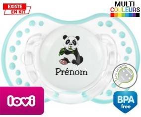 Panda style2 + prénom: Sucette LOVI Dynamic-su7.fr