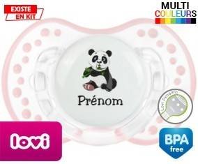 Panda style2 + prénom: Sucette LOVI Dynamic-su7.fr