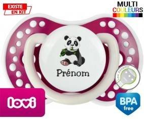 Panda style2 + prénom: Sucette LOVI Dynamic-su7.fr