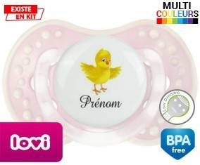 Poussin + prénom: Sucette LOVI Dynamic-su7.fr