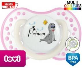 Phoque + prénom: Sucette LOVI Dynamic-su7.fr