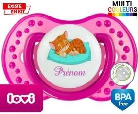 Chat dodo + prénom: Sucette LOVI Dynamic-su7.fr