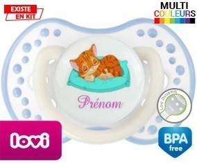 Chat dodo + prénom: Sucette LOVI Dynamic-su7.fr