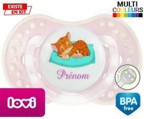 Chat dodo + prénom: Sucette LOVI Dynamic-su7.fr