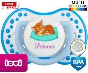 Chat dodo + prénom: Sucette LOVI Dynamic-su7.fr