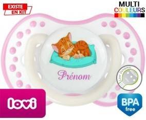 Chat dodo + prénom: Sucette LOVI Dynamic-su7.fr