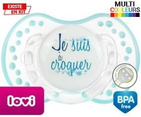 Je suis à croquer modèle garçon: Sucette LOVI Dynamic-su7.fr